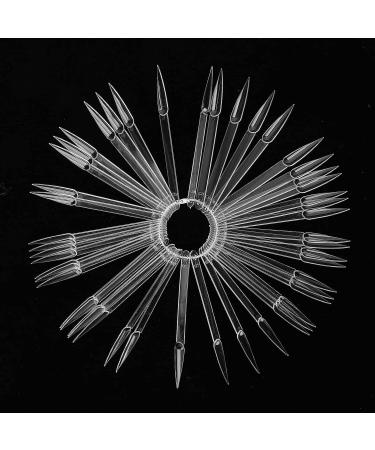 50pcs Nail Polish Display Sticks - Fan-Shaped Color Cards for Nail Art | Nail Studio Decoration & DIY Tips - Buy Online on GoSupps.com