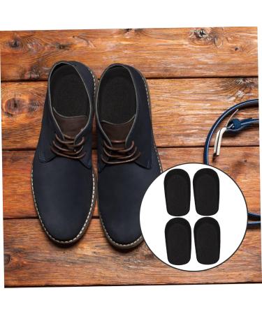 FRCOLOR Height Increasing Insoles - 4pcs Breathable Heel Lifts for Men | Invisible Shoe Height Enhancers | Athletic Foot Support - Black 11X6X1.5CM - Buy Online on GoSupps.com