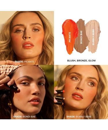 Beachy Nudes Mini Kit - Perfect Travel Makeup Set for a Sun-Kissed Glow | International Shipping Available - Buy Online on GoSupps.com