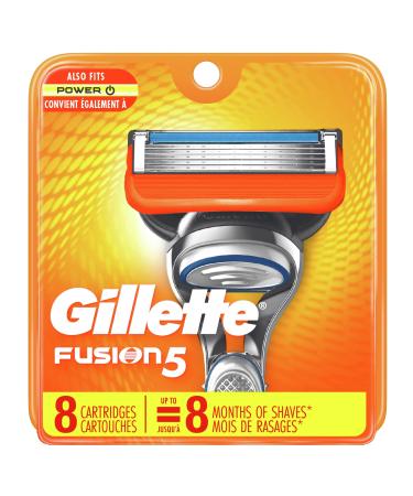 Gillette Fusion5 Men's Razor Blades 8 Blade Refills