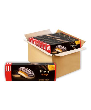 LU Pim's European Biscuit Cookies 5.29 Ounce (Pack of 6) Orange 5.29 Ounce (Pack of 6)