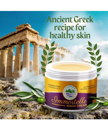Immortelle Magic Cream 4 oz - Tesla's Origin Miracle Ointment for Cut, Wound, Scars, Stretch Marks - Natural Immortelle Oil Formula - Buy Online on GoSupps.com