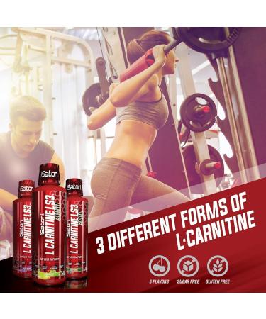 iSatori L-Carnitine LS3 Mixed Berry 1500mg & BioGenetic Labs Forskolin Lean & Tone - Combo Pack - Buy Online on GoSupps.com