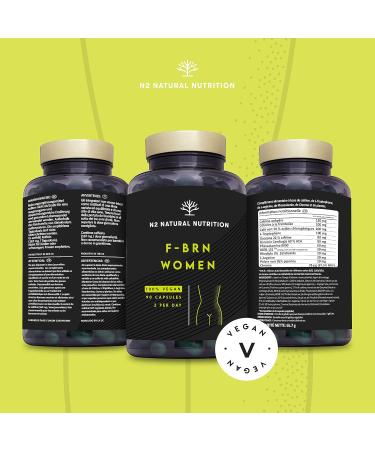 Women's Powerful Fat Burner Supplement Pre-Workout | Slimming Fat Burner With Green Tea & Garcinia Cambogia | Thermogenic Supplement | Vegan | 90 Capsules | THIS. N2 Natural Nutrition - Buy Online on GoSupps.com