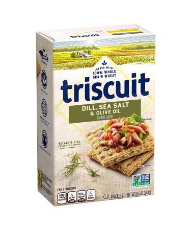 Triscuit Dill Sea Salt Olive Oil Whole Grain Wheat Crackers 8.5 oz - Buy Online Now - Buy Online on GoSupps.com