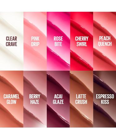 MAYBELLINE Lifter Glaze Oil Balm with Hyaluronic Acid and Hydrating Oil Blend Lip Balm with 24HRs of Smooth Moisturizing Shine Pink Drip (Sheer Baby Pink) - Buy Online on GoSupps.com