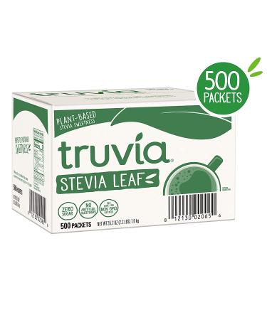 Truvia Natural Stevia Sweetener Packets - 500 Count (35.2 oz) - Buy Online on GoSupps.com