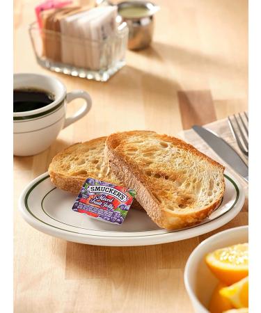 Smucker's 3-Flavor Mini Jam and Jelly Assortment - 200 Count Pack - Buy Online on GoSupps.com