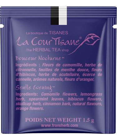 La Courtisane Herbal Tea Gentle Evening Kosher Gluten-Free 80 Count 322g - Buy Online on GoSupps.com