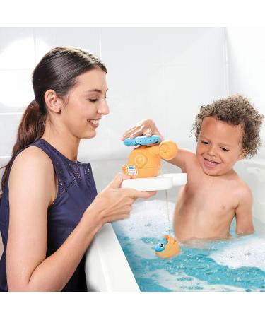 Toomies Tomy Splash & Rescue Helicopter Floating Bath Toy - Squirting Pilot & Dolphin - Ages 12 Months - Buy Online on GoSupps.com