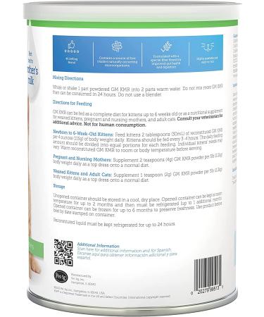 PetAg Goats Milk KMR 12 Oz - Kitten Milk Replacer Powder - Buy Online on GoSupps.com