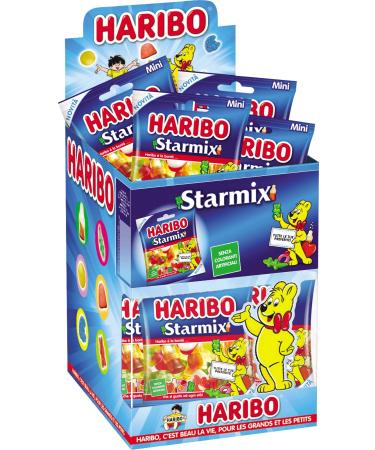 HARIBO HARIBO Starmix Soft and Chewy Fruit Flavor Candies 40 g Loose Irresistible for Adults and Children Perfect for Parties and Sweet Moments of Relaxation Perfect Gift - 40 ml