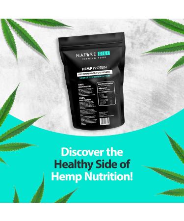 Nature Diet Hemp Protein 1000g - Vegan Plant-Based Protein Powder - Buy Online on GoSupps.com