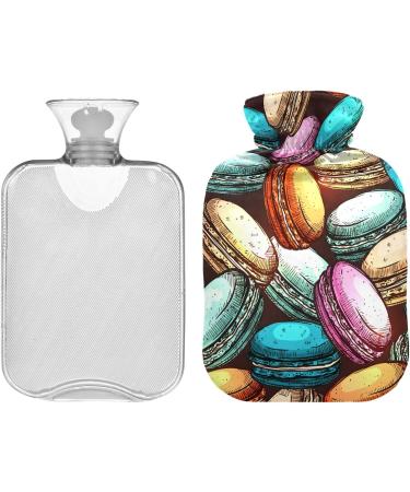 Shop Naanle Vintage Macarons Hot Water Bottle 1L - Transparent Bed & Foot Warmer for Pain Relief & Cold Therapy - International Shipping Available - Buy Online on GoSupps.com