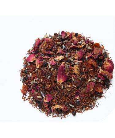 Rooibos Tea - Loose Leaf Red Tea - Delicious either Hot or Iced (Lavender & Berry) 100 gram - Buy Online on GoSupps.com
