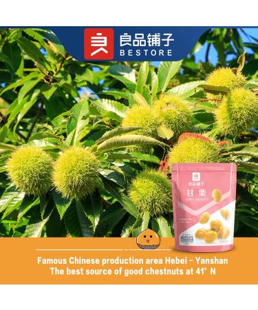 Bestore Whole Roasted & Peeled Chestnuts - Fried & Cooked Chestnut Kernels Snack Nuts 2PACK 5.64 oz - Buy Online on GoSupps.com