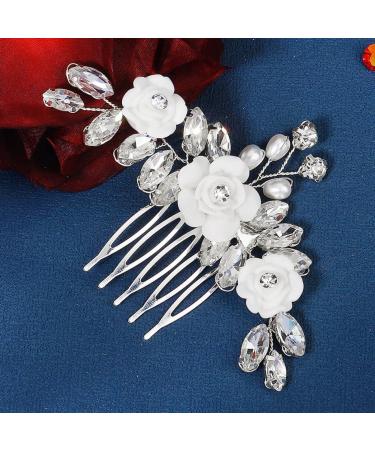 FOMIYES Wedding Bride Hair Accessories Bride Hair Side Comb Twist Updo Vintage Accessories Bridal Hair Comb Hairclips Decor Bridal Rhinestone Hair Comb Miss Crystal Metal - Buy Online on GoSupps.com