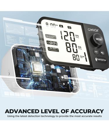 Automatic Upper Arm Blood Pressure Monitor with 240 Sets Memory and Charging Cord - Black-arm Type | Fits 8.7-16.5inch Cuff - Buy Online on GoSupps.com