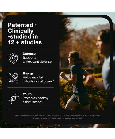 Ergothioneine with Clinically Studied MitoPrime - High Potency 30mg with 98% Purity - Fermentation-Based L Ergothioneine Supplement - Longevity and Immune Support - Third-Party Tested 90 Capsules 90 Count (Pack of 1) - Buy Online on GoSupps.com