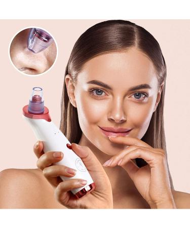 Valentine Beauty Blackhead Remover Pore Vacuum - Rechargeable Pore Extractor and Cleanser Tool with 5 Replaceable Suction Probes - Buy Online on GoSupps.com