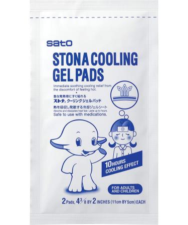 Stona Cooling Gel Pads 6 Count - Instant Relief for Hot Days - Buy Online on GoSupps.com