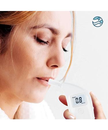 KetoHC Premium Ketone Breath Meter with X6 Reusable Mouthpieces - Instant & Accurate Ketosis Test Results - Buy Online on GoSupps.com