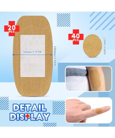 Assorted Flexible Fabric Adhesive Bandages Variety Pack - 300 Pieces - Buy Online on GoSupps.com
