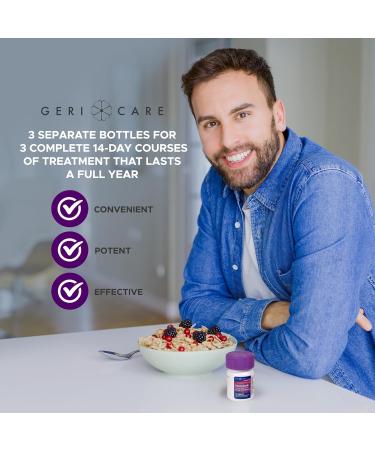 GeriCare Omeprazole Delayed Release Tablets 20mg Stomach Acid Reducer Pills for 24 Hour Heartburn Relief- Acid Reflux Medicine to Treat Frequent Heartburn- Anti-Acid Relief Tablets (42 Count) - Buy Online on GoSupps.com