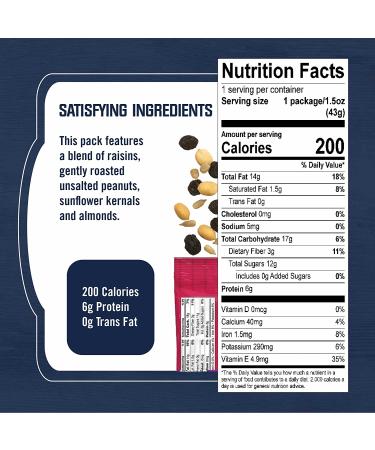 Kars Nuts Original Trail Mix 1.5 oz Individual Packs - Bulk Pack of 72 | Gluten-Free Snacks - Buy Online on GoSupps.com