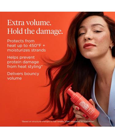 Briogeo Style + Treat Yuzu + Plum Oil Full Miracle Styling Foam Control Frizz Heat Protection Enhance Wavy Hair Volumized Hair Blowout Add Texture to All Hair Types Vegan Cruelty-Free 5 fl oz - Buy Online on GoSupps.com