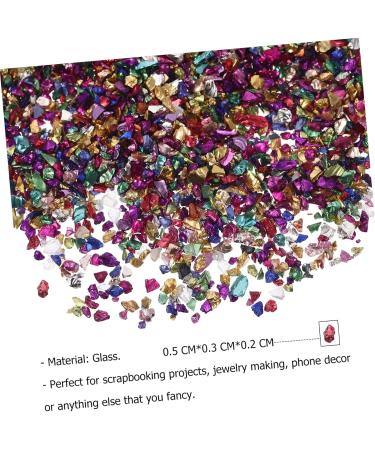 Didiseaon Breloques Nail Art - Verre Verre Pil Irr gulier Pour Lartisanat Parfait Pour Les D corations Nail Art Multi - Buy Online on GoSupps.com