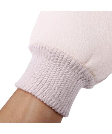 Vtrem Exfoliating Gloves - Double Sided Bath Scrubber for Soft Skin Dead Skin Removal & Spa Massage | International Shipping Available - Buy Online on GoSupps.com