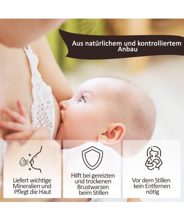 Buy Nicole Weigle Care Breast Balm - Natural Nipple Ointment for Breastfeeding | Quick Relief for Wounded Nipples | Double Pack with Instructions - Buy Online on GoSupps.com