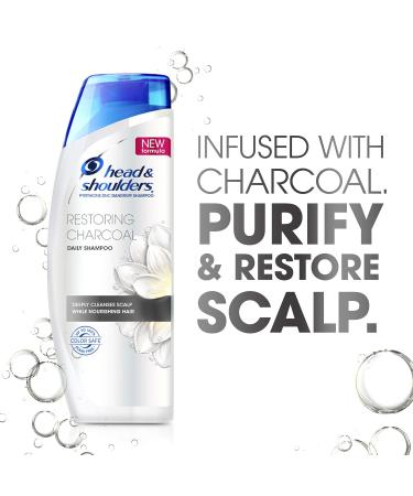 Buy Head & Shoulders Charcoal Anti-Dandruff Shampoo - Paraben Free Deep Clean Formula 12.8 Fl oz - International Shipping Available - Buy Online on GoSupps.com