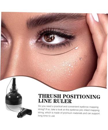 NOLITOY String Ink Line Box Ink Line Ruler The Black Black-ish Mee Eyebrow Drawing Makeup Tools Bottled - Buy Online on GoSupps.com