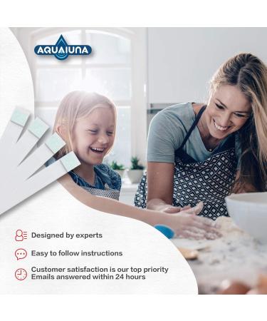Aqualuna Water Hardness Test Kit - Fast and Accurate Testing for Dishwasher Drinking Water Pool and Aquarium - 100 Strips Hard Water Test Kit at 0-425ppm - Maintain Water Quality - Buy Online on GoSupps.com