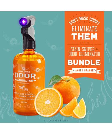 ANGRY ORANGE Pet Odor Eliminator - Citrus Deodorizer for Dog & Cat Urine on Carpets, Furniture & Floors - Buy Online on GoSupps.com