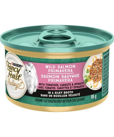 Fancy Feast Gravy Lovers Salmon + Fancy Feast Medleys Wild Salmon Primavera Wet Cat Food Bundle (2.04 kg x 2 Packs) Cat Food + Wet Cat Food 85 g - Buy Online on GoSupps.com