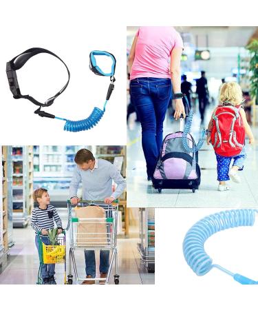 2.5M Anti-Lost Children's Wristband | 360 Rotate Straps for Toddler Safety | Blue Hand Harness for Walking & Travel - Buy Online on GoSupps.com