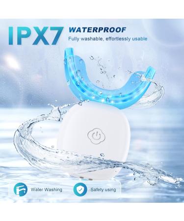 Teeth Whitening Kit | 32X LED Light & Gel Pen | Non-Sensitive Tooth Whitener - Portable Waterproof Professional Oral Care Tools - Buy Online on GoSupps.com