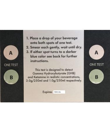 Date Rape Drug Detection Kit - Ensure Safety with Easy Testing - Buy Online on GoSupps.com