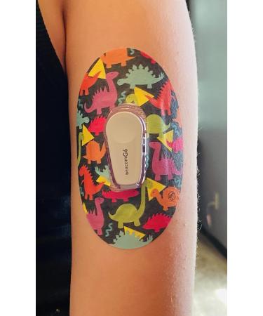 ExpressionMed Dexcom G6 Adhesive Patch (10-Pack) - Waterproof CGM Tape - Delightful Dinosaurs Design - Made in USA - Buy Online on GoSupps.com