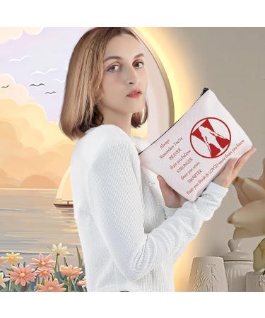 LEVLO Movie Cosmetic Bag - Widow Fans Makeup Bag | Stylish & Functional Travel Organizer for Makeup - Buy Online on GoSupps.com