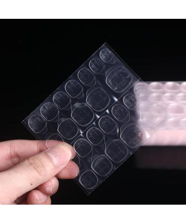 AIERFEI 240 Double-Sided Adhesive Nail Stickers - Waterproof & Breathable Glue Tabs (10 Sheets) - Buy Online on GoSupps.com