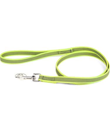 IDC Color & Gray Rubberized Leash 20mm x 1.2m - Neon Gray | Durable & Stylish Dog Leash for International Shipping - Buy Online on GoSupps.com