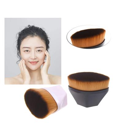 Diamond Shield Flat Top Kabuki Makeup Brush - Powder Foundation Application - Buy Online on GoSupps.com