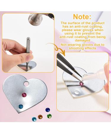DIY Metal Stamping Kit with 2600 Multi Colored Rhinestones - Jewelry Design Stamps for DIY Crafts - 6 Sizes - Buy Online on GoSupps.com