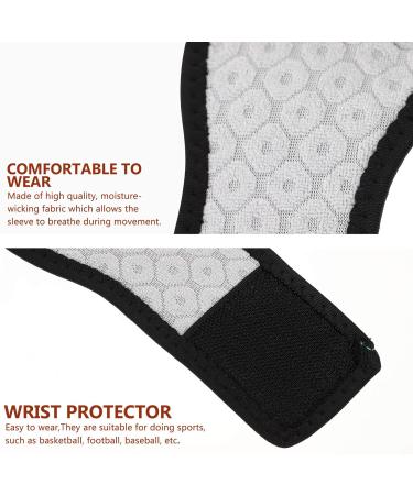 Buy Healifty Sports Wristband Set - Adjustable Neoprene Wrist Support for Running Basketball Yoga & Fitness | Carpal Tunnel Brace - Buy Online on GoSupps.com
