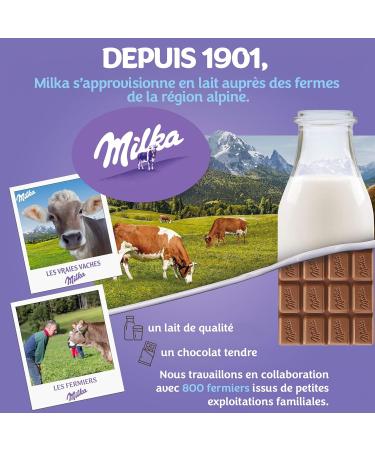 Milka Peanut & Caramel - Milk Chocolate Bar with Caramel Peanut Shards - Display of 36 Bars (37g) - Buy Online on GoSupps.com