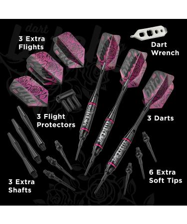 Viper Vanity Soft Tip Darts with Storage Case - 16g Dart Bitch Design - Buy Online on GoSupps.com